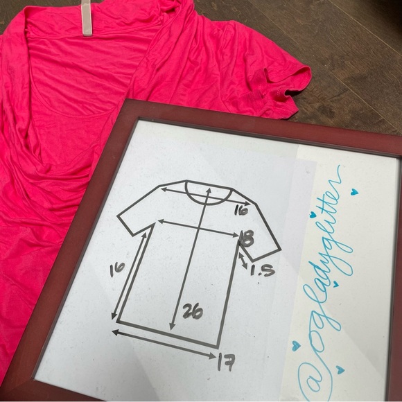 Nursing Cowl-Neck Short Sleeve Top - Picture 8 of 8